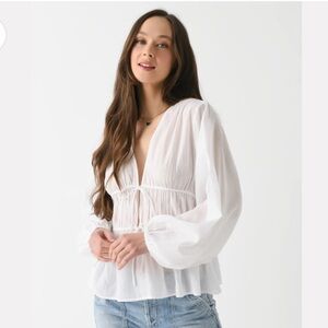 RHODE Samara Blouse in XS NWT